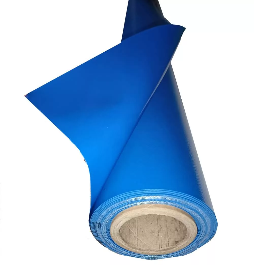 BACHE PVC 900 G LARGEUR 3M BLEUE LE ML