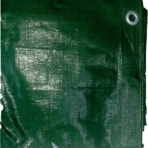 B&acirc;che a bois PE 230 g Dim. 1,50 x 6 m vert garantie UV 2 ans