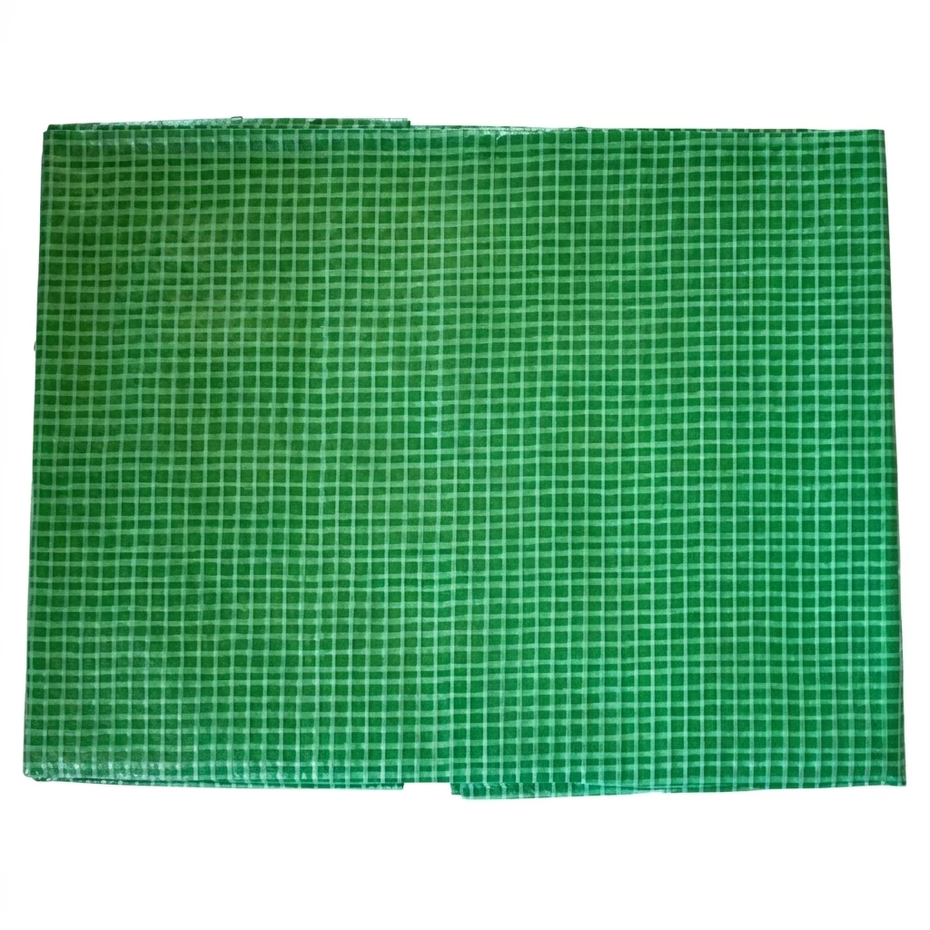Bâches PE 160g/m² armées vertes