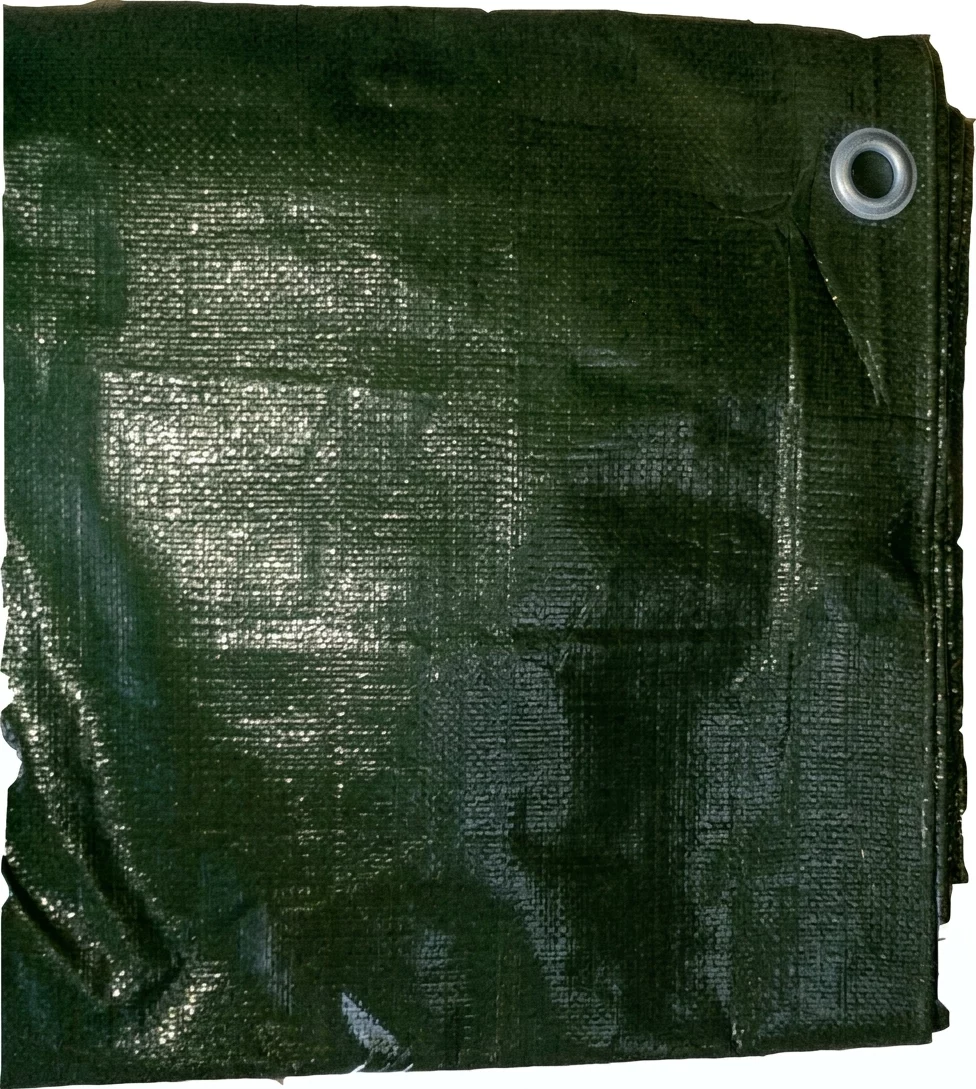 BACHE PE 230 G VERT  10 X 15 M  GARANTIE UV 2 ANS