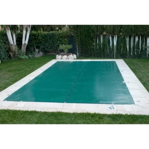 B&acirc;che piscine PVC 560 g 5 x 9 m verte