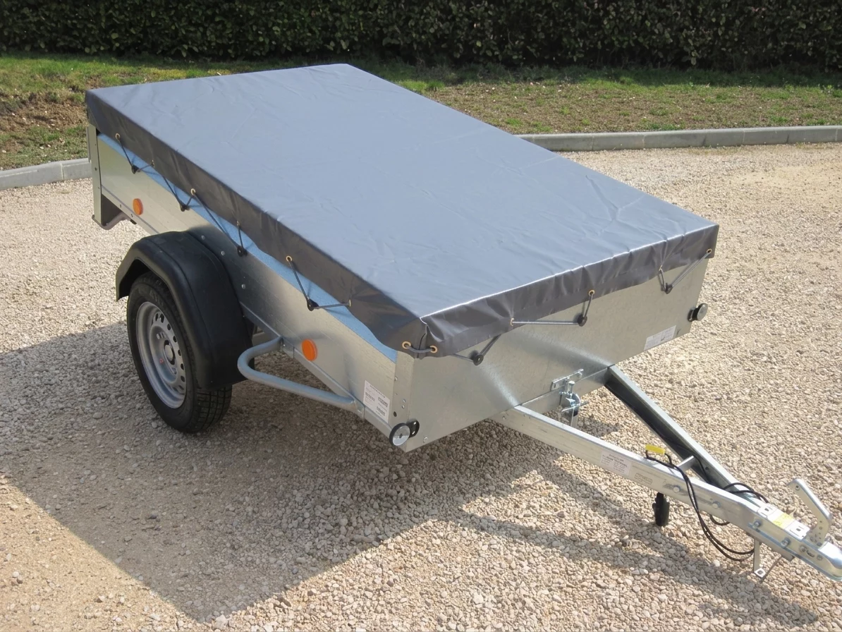 B&acirc;che pour remorque 236×141 PVC gris