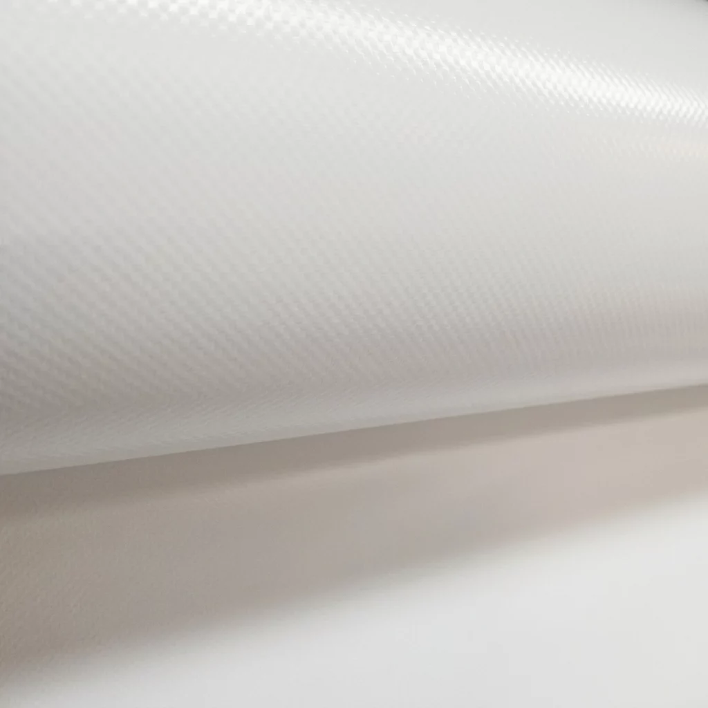 B&acirc;che PVC 550 g/m&sup2; &ndash; blanc &ndash; ignifug&eacute;e M1 &ndash; largeur 3,20 m &ndash; au m&egrave;tre lin&eacute;aire