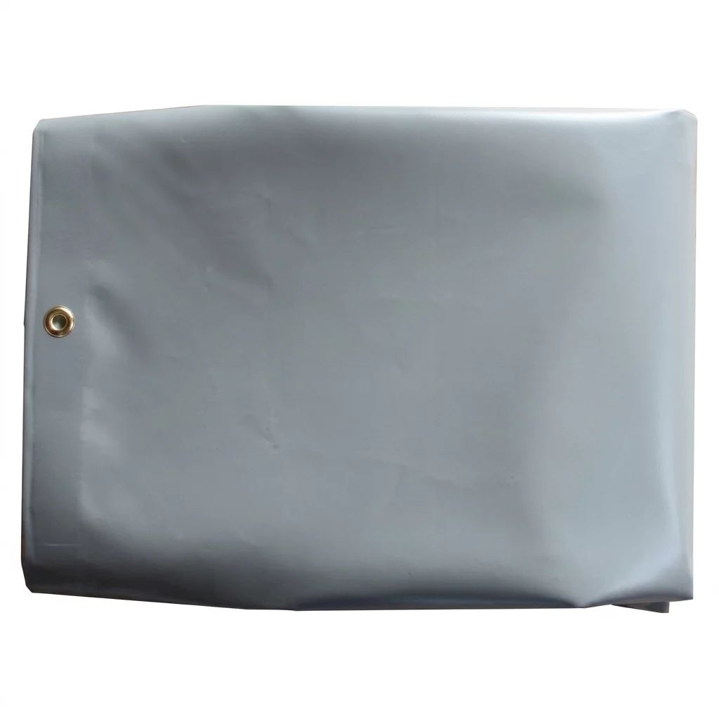 BACHE PVC 640 G DIM 3 X 4 M GRIS
