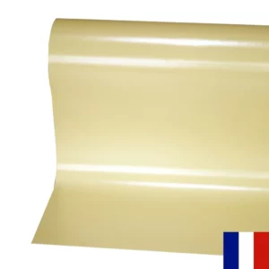 B&acirc;che PVC 640 g largeur 3,00 ivoire le ml