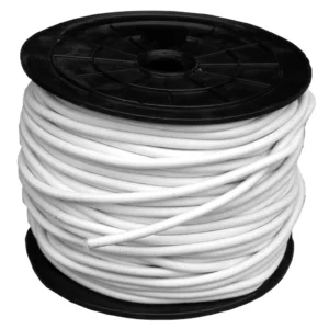 Câble élastique 8 MM pro blanc vendu au mètre