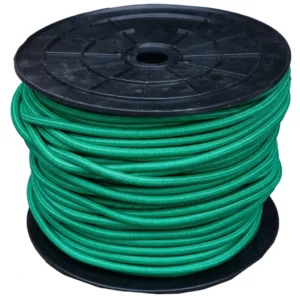 Câble élastique professionnel – Ø8 mm – vert – vendu au mètre
