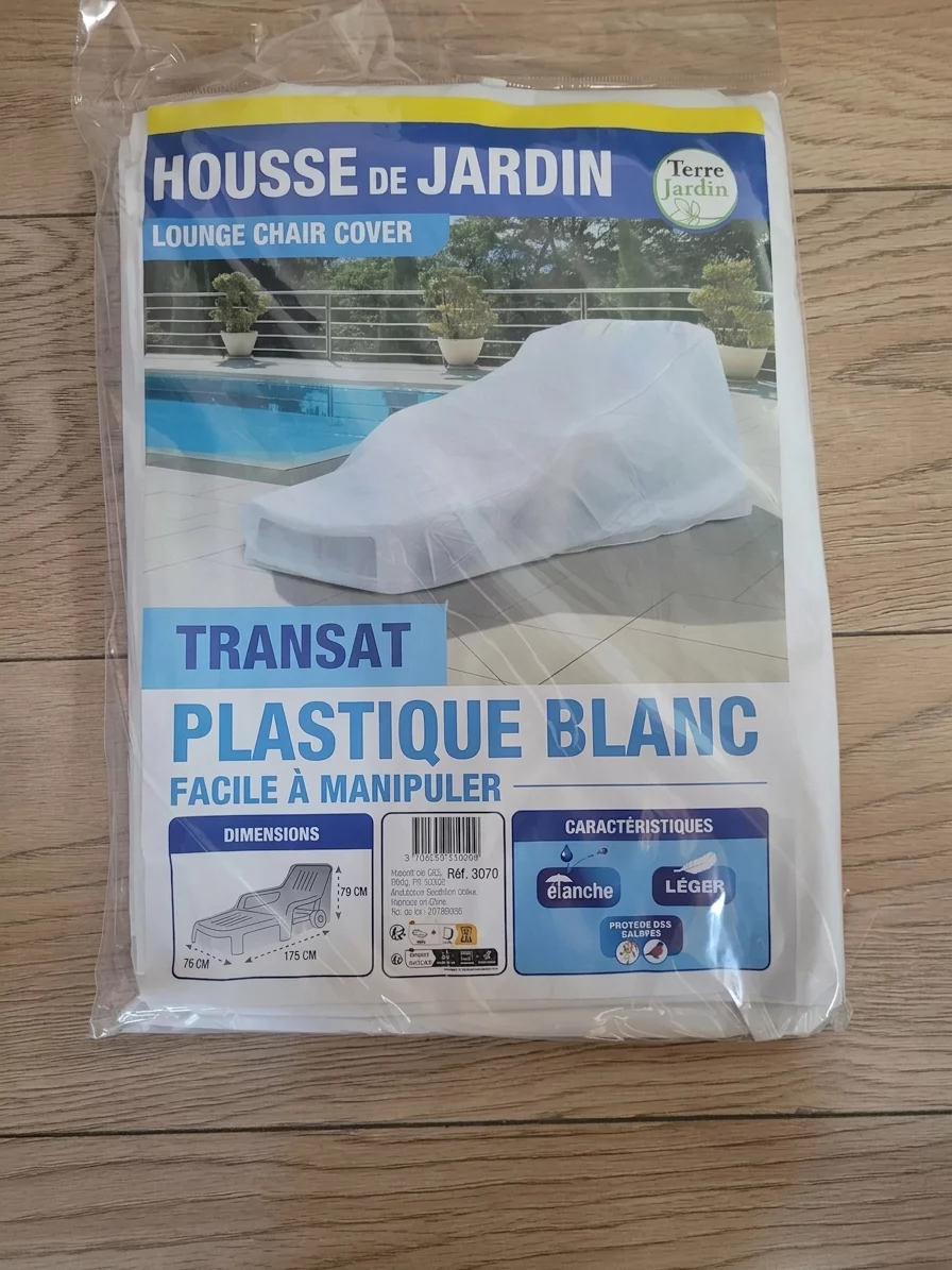 HOUSSE POUR CHAISE LONGUE