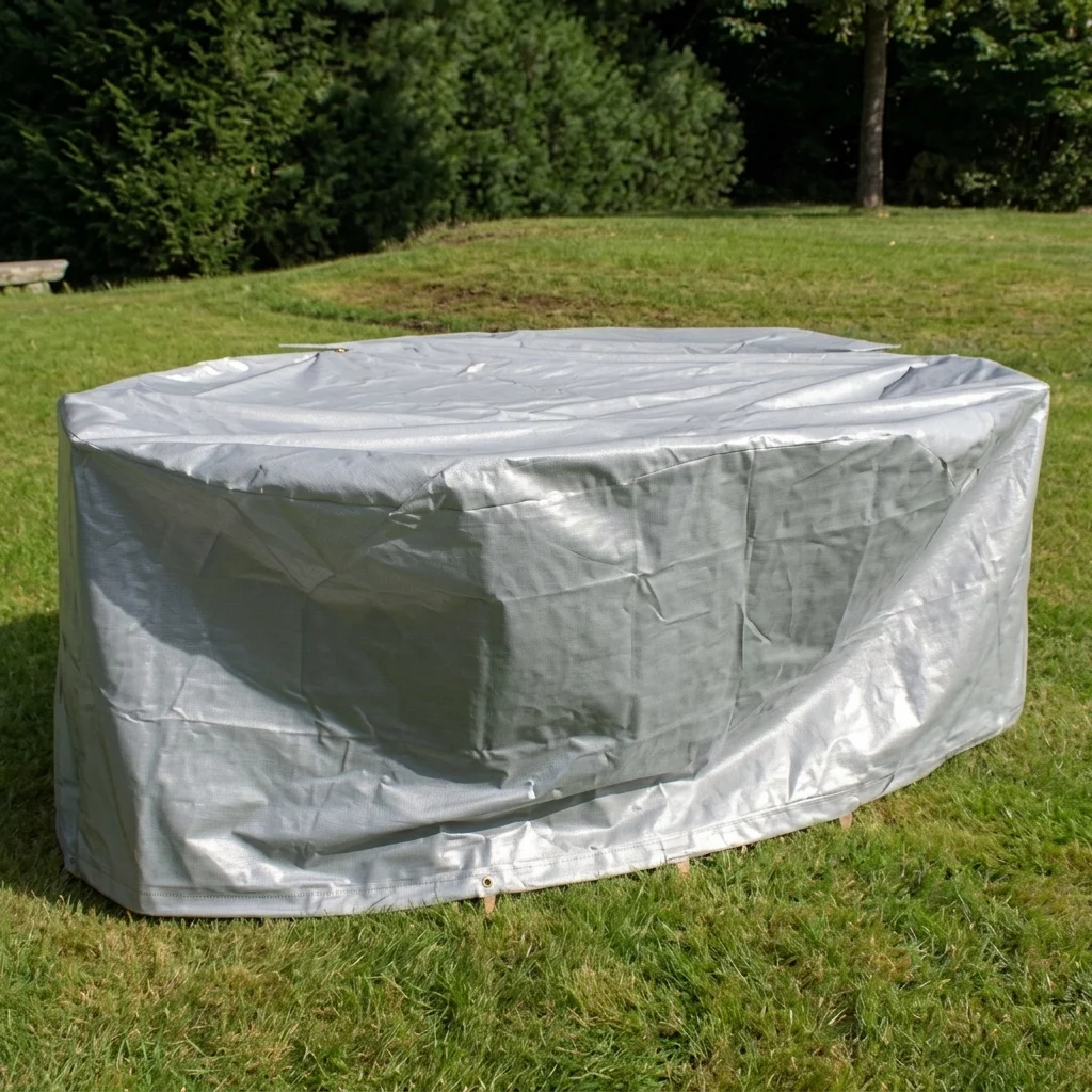HOUSSE POUR SALON DE JARDIN ROND HAUTE QUALITE