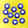 &OElig;illets autoperforants plastiques &ndash; lot de 10 &ndash; pour b&acirc;ches PE