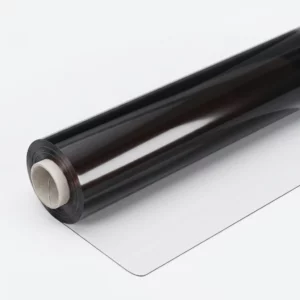PVC cristal 50/100 anti feu m² largeur 1,40 m transparent le ml