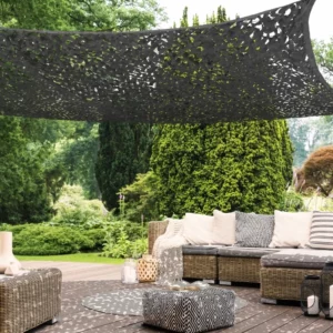 TOILE OMBRAGE AJOUREE 2 x 3 M GRIS